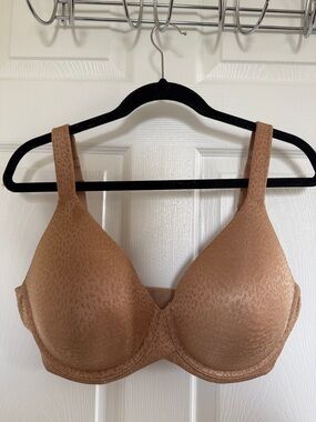 Ambrielle Nude Tan Tonal Leopard Bra